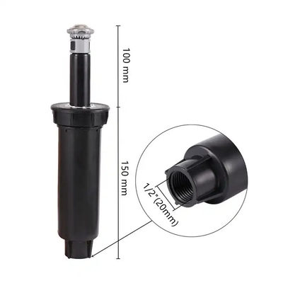 Ορθογώνιο άρδευση Pop Up Sprinkler 45° - 270° Ρυθμίσιμο τόξο Raduis Σφουγγαρίστρα περιστροφής