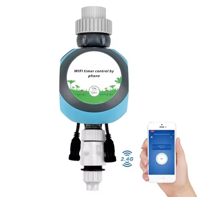 5G WIFI Bluetooth Διπλός ελεγκτής κήπος άρδευση βροχόπτωση αισθητήρας νερού χρονόμετρο